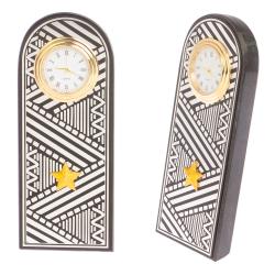 Часы &quot;Погон генерал&quot; цвет серебро камень змеевик овал — 