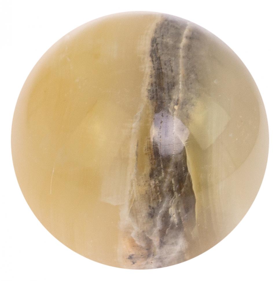 Шар из медового оникса 4,8 см фото 1 — 
