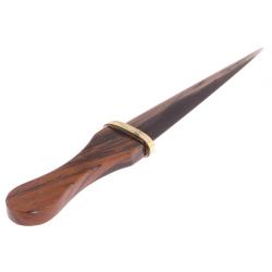 Нож декоративный &quot;Бизнес&quot; из обсидиана — 