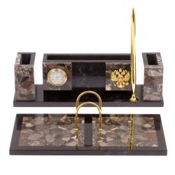 Настольный набор &quot;Люкс&quot; из конгломерата — 
