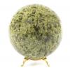 Шар из натурального змеевика 11 см фото 2 — 