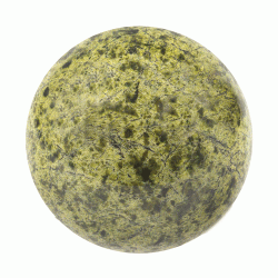 Шар из натурального змеевика 11 см — 