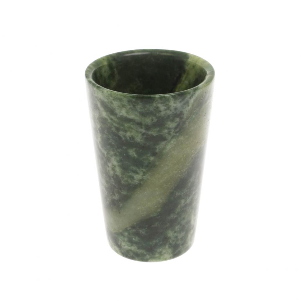 Стопа для текилы из нефрита 4,5х4,5х7 см фото 1 — 