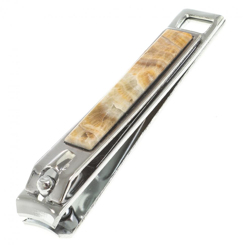 Кусачки для ногтей с камнем оникс фото 1 — 