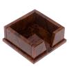 Лоток для бумаг "Кубарик" из коричневого обсидиана фото 1 — 