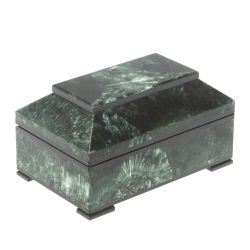 Ларец камень серафинит 12,5х8х6,5 см — 