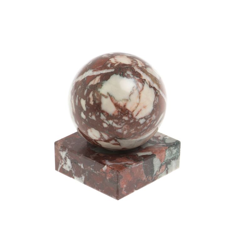Шар 4 см из камня креноид на подставке 4х4х5,5 см фото 1 — 