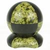Шар  из змеевика Антистресс 7,5 см фото 2 — 