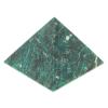 Пирамида 5,5х5,5х3,5 см камень змеевик фото 3 — 