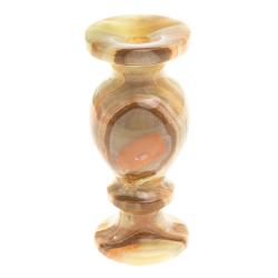 Подсвечник для церковной свечи из оникса 4х8,5 см (1,5х3,5) — 