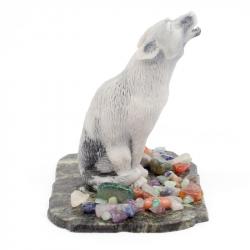 Сувенир из мрамолита &quot;Волк&quot; — 