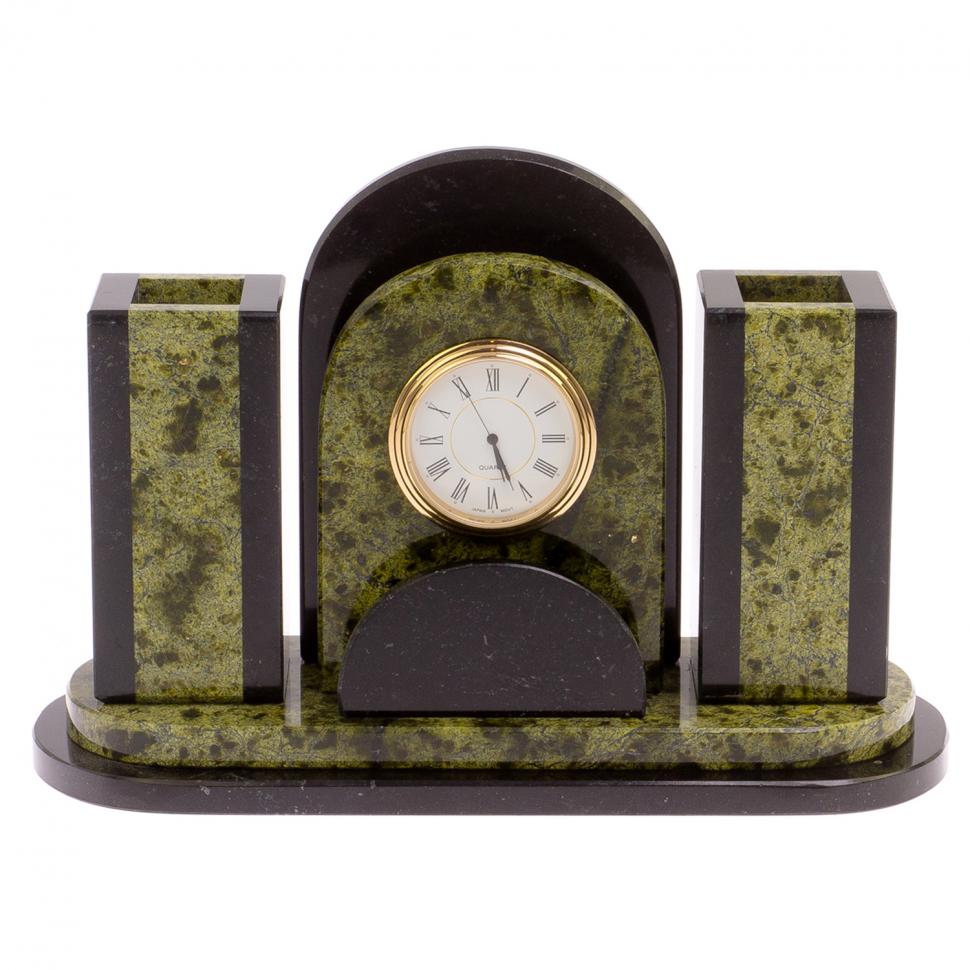 Письменный набор "Арка" из змеевика фото 1 — 