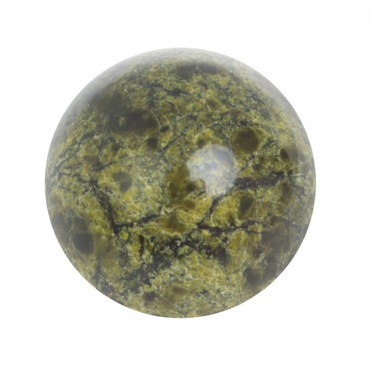 Шар из баженовского змеевика 3 см фото 1 — 