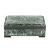 Шкатулка из камня серафинит 12,5х7,7х4,5 см фото 2 — 
