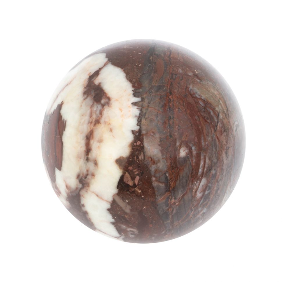 Шар из яшмы 9,5 см фото 1 — 