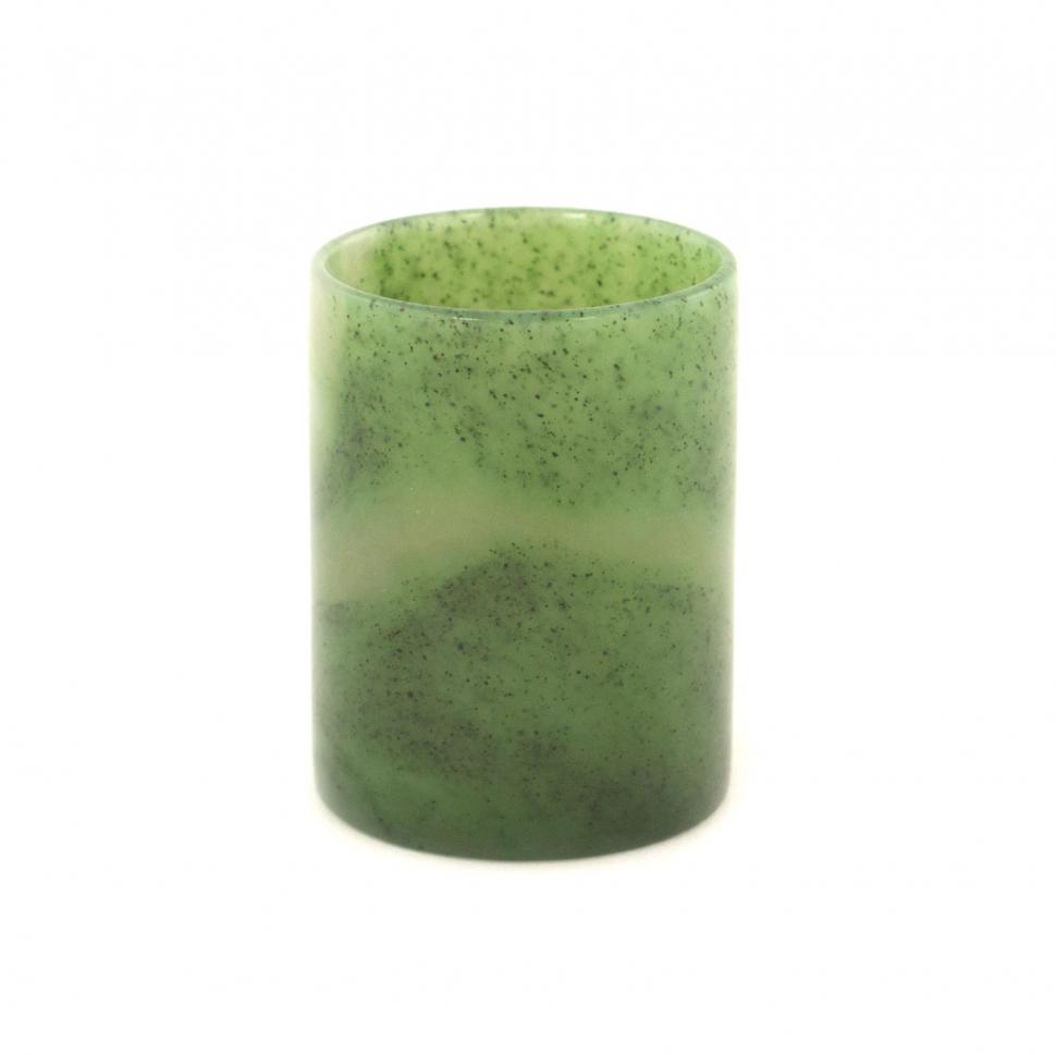 Стопка из камня нефрит 30 мл 35х50 мм фото 1 — 