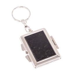 Складное зеркало брелок из мусковита прямоугольное — 