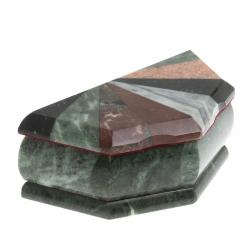 Шкатулка Ракушка с мозаикой 14,5х7,5х5,5 см — 