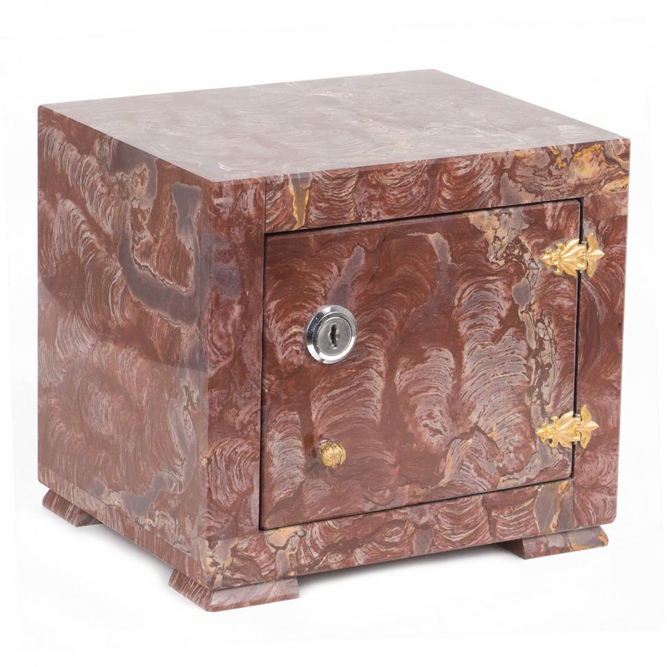 Сейф малый камень лемезит 19х16х17 см фото 1 — 