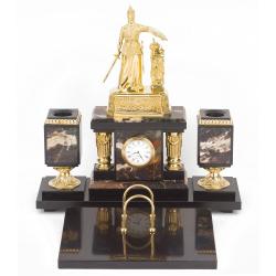 Письменный прибор &quot;Россия&quot; из бронзы и камня — 