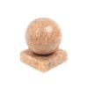 Шар 4,5 см из розового мрамора на подставке 4,5х4,5х6 см фото 1 — 
