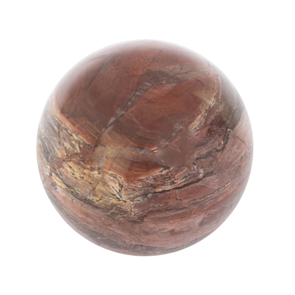 Шар из натуральной яшмы 6,5 см фото 1 — 