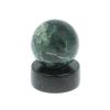 Шар из нефрита 4,5 см на подставке 5х5х2 см фото 1 — 