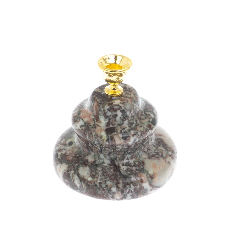 Подсвечник церковный из креноида 5х5 см фото 1 — 