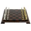 Шахматы "Стаунтон" доска из обсидиана 40х40 см фото 2 — 