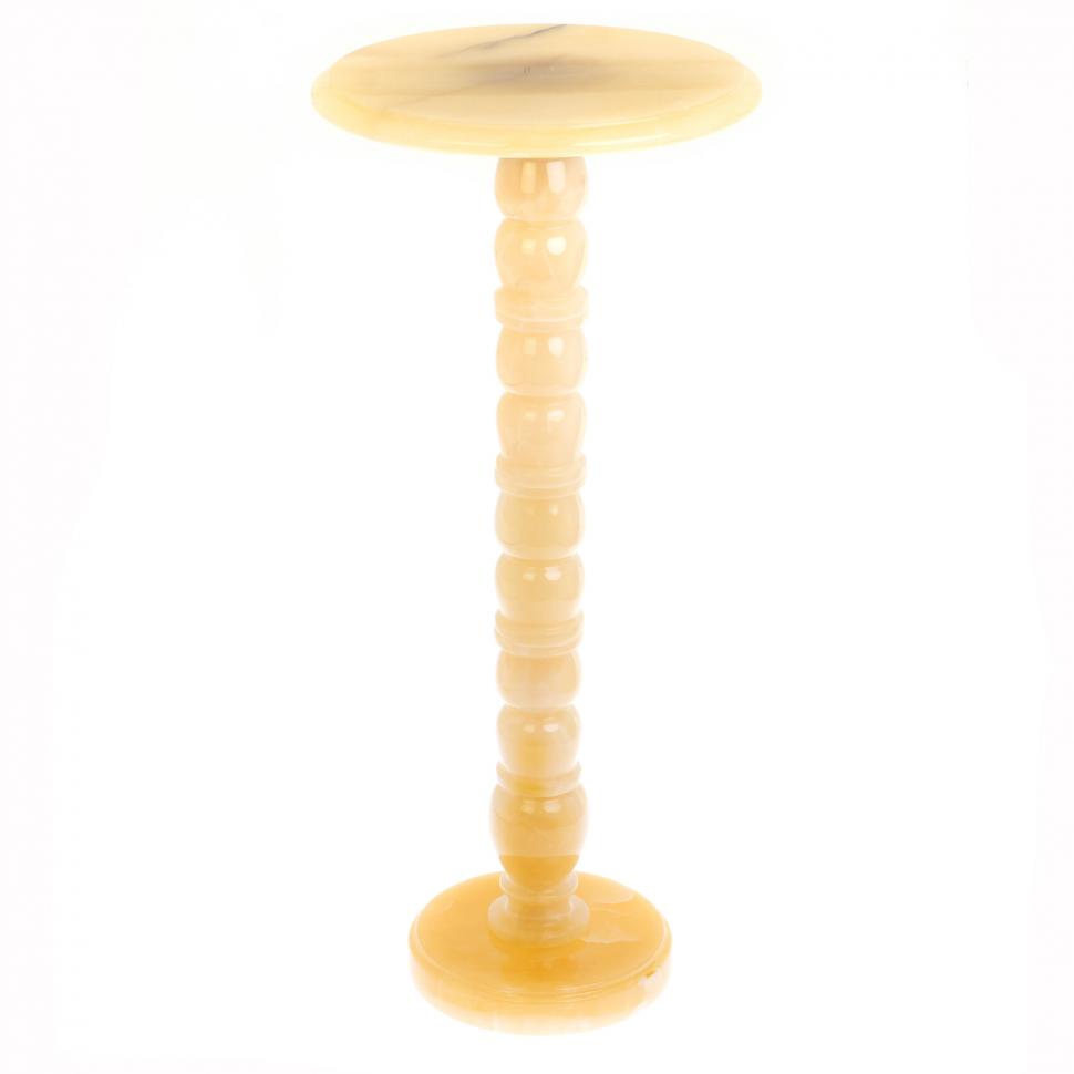 Каменный столик из медового оникса (12) фото 1 — 