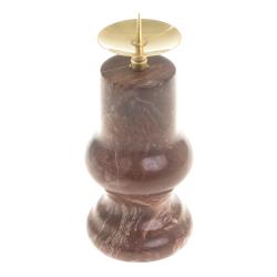 Подсвечник малый камень лемезит 4,5х10 см — 