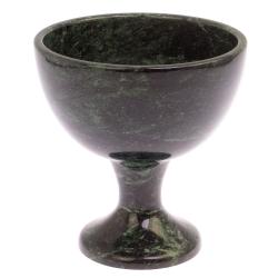 Конфетница из змеевика 17,5х18,5 см — 