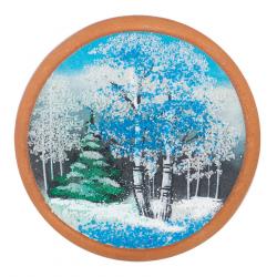 Магнит с рисунком на мдф &quot;Зима&quot; — 