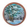 Магнит с рисунком на мдф "Зима" фото 2 — 