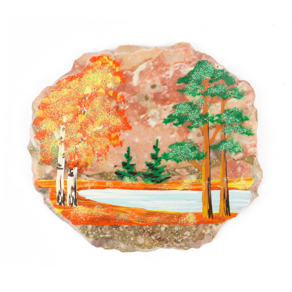 Магнит "Осень" креноид 85х100 мм 92 гр. фото 1 — 