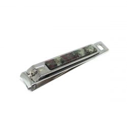 Кусачки для ногтей с камнем эвдиалит — 