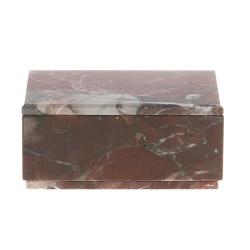 Шкатулка для украшений из яшмы 11,5х7х5 см — 