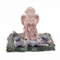 Сувенир &quot;Ангелочек с библией&quot; из мрамолита — 