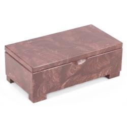 Шкатулка для денег &quot;Купюра&quot; без зеркала лемезит 18,5х9,5х6,5 см — 