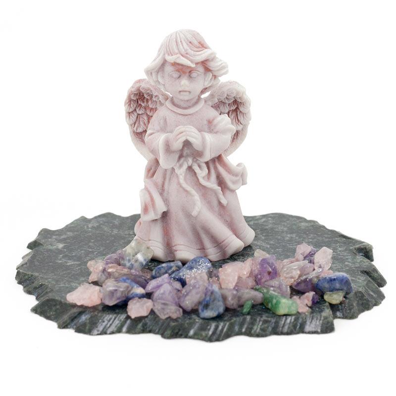 Сувенир из мрамолита "Ангелочек" фото 1 — 