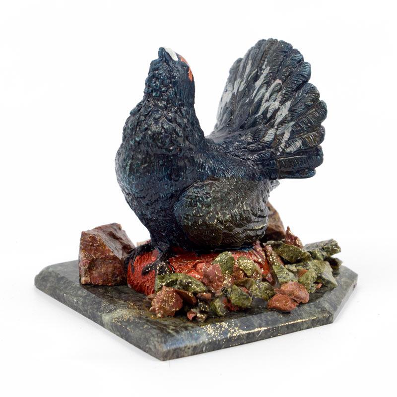 Сувенир "Глухарь" змеевик фото 1 — 