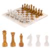 Шахматы из оникса "Европейские" доска 37х37 см фото 1 — 