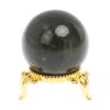 Шар из черного змеевика 3,5 см фото 2 — 