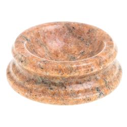Пепельница из розового мрамора 10х3,5 см — 