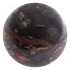 Шар из родонита 6,5 см фото 1 — 