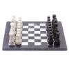 Шахматы из мрамора "Классические" доска 30х30 см фото 2 — 