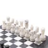 Шахматы из мрамора "Классические" доска 30х30 см фото 4 — 