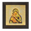 Икона "Владимирская БМ" багет 22,5х23,5х2 см Златоуст фото 1 — 