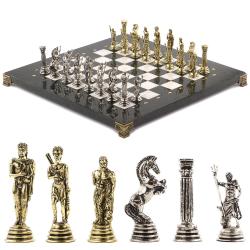 Шахматы настольные &quot;Посейдон&quot; 32х32 см доска из камня — 