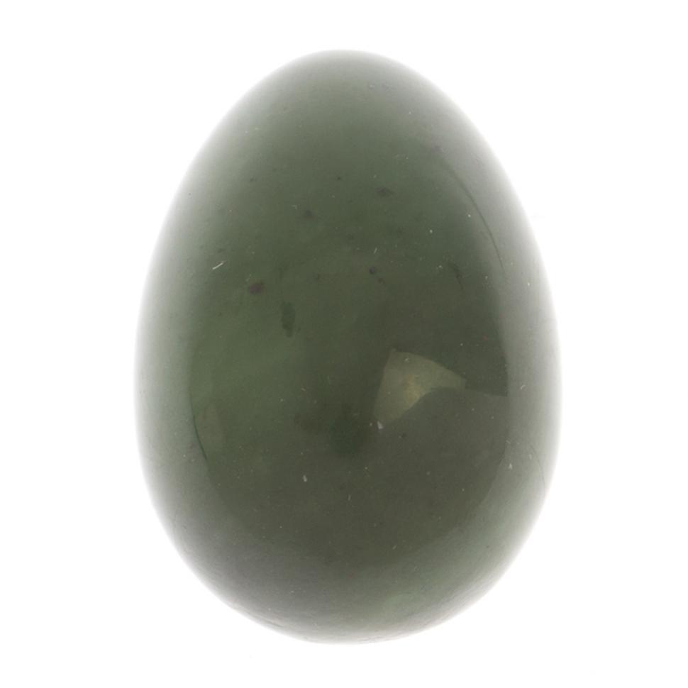 Нефритовое яйцо 3х4,5 см фото 1 — 